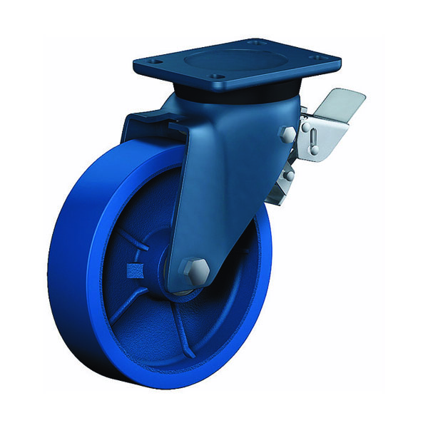 Swivel Castor With Total Lock Extra Heavy Duty Series ED, Wheel ZS